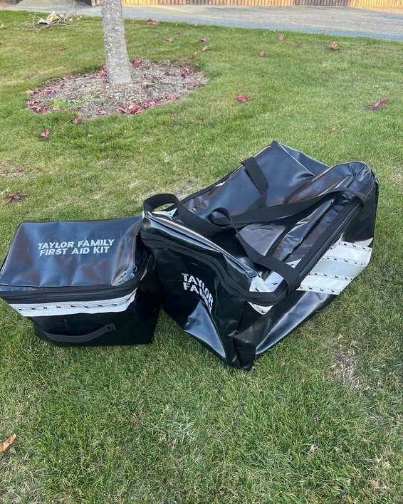 Gear Bags with stripes